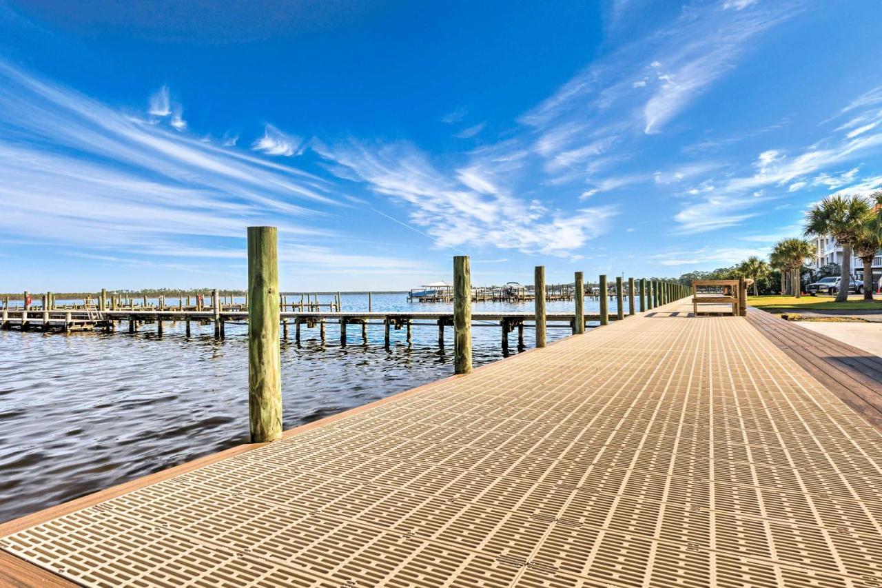 Orange Beach Condo Private Boat Dock And Ramp Exterior foto